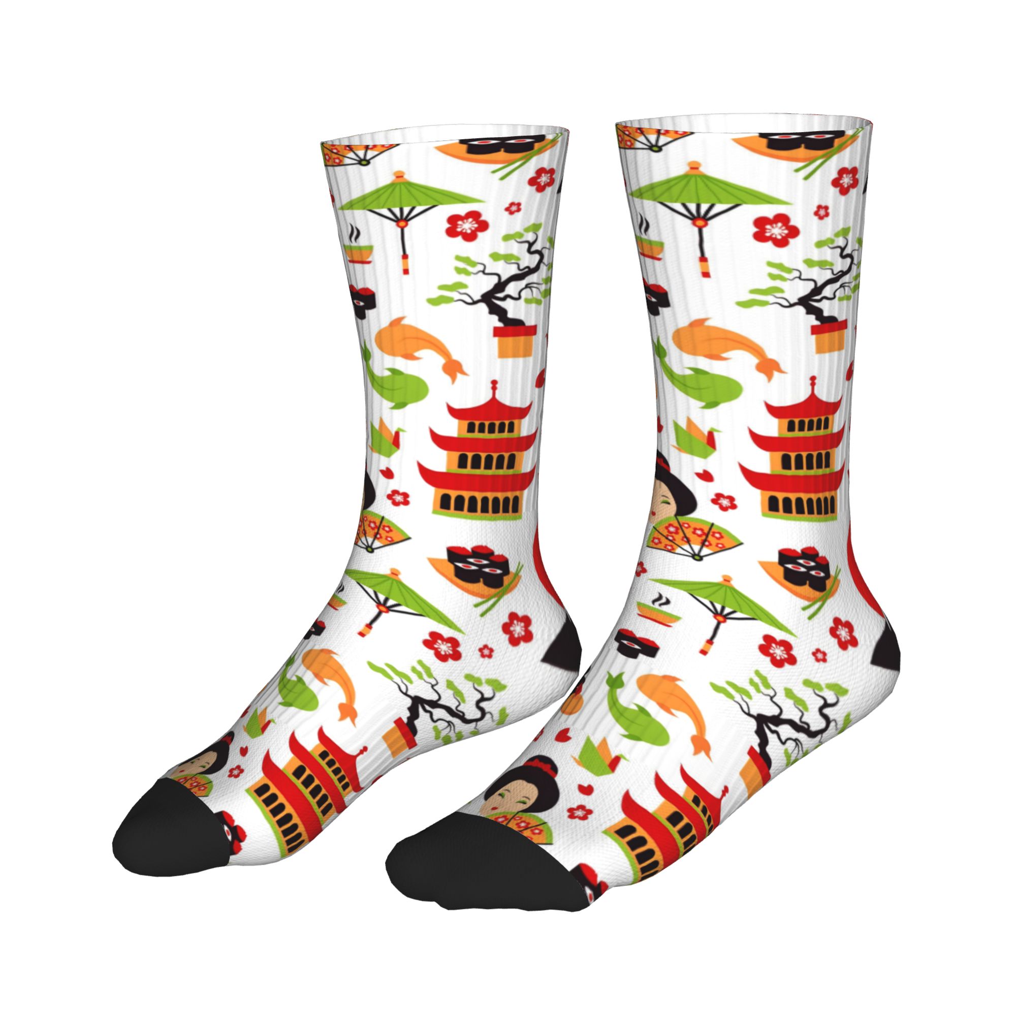 Cool Men's White Japanese Geis - Dress Sock Men 评论和价格