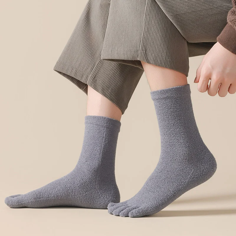 6/12 Pairs Thick Thermal Split - Thermal Sock Winter 评论和价格