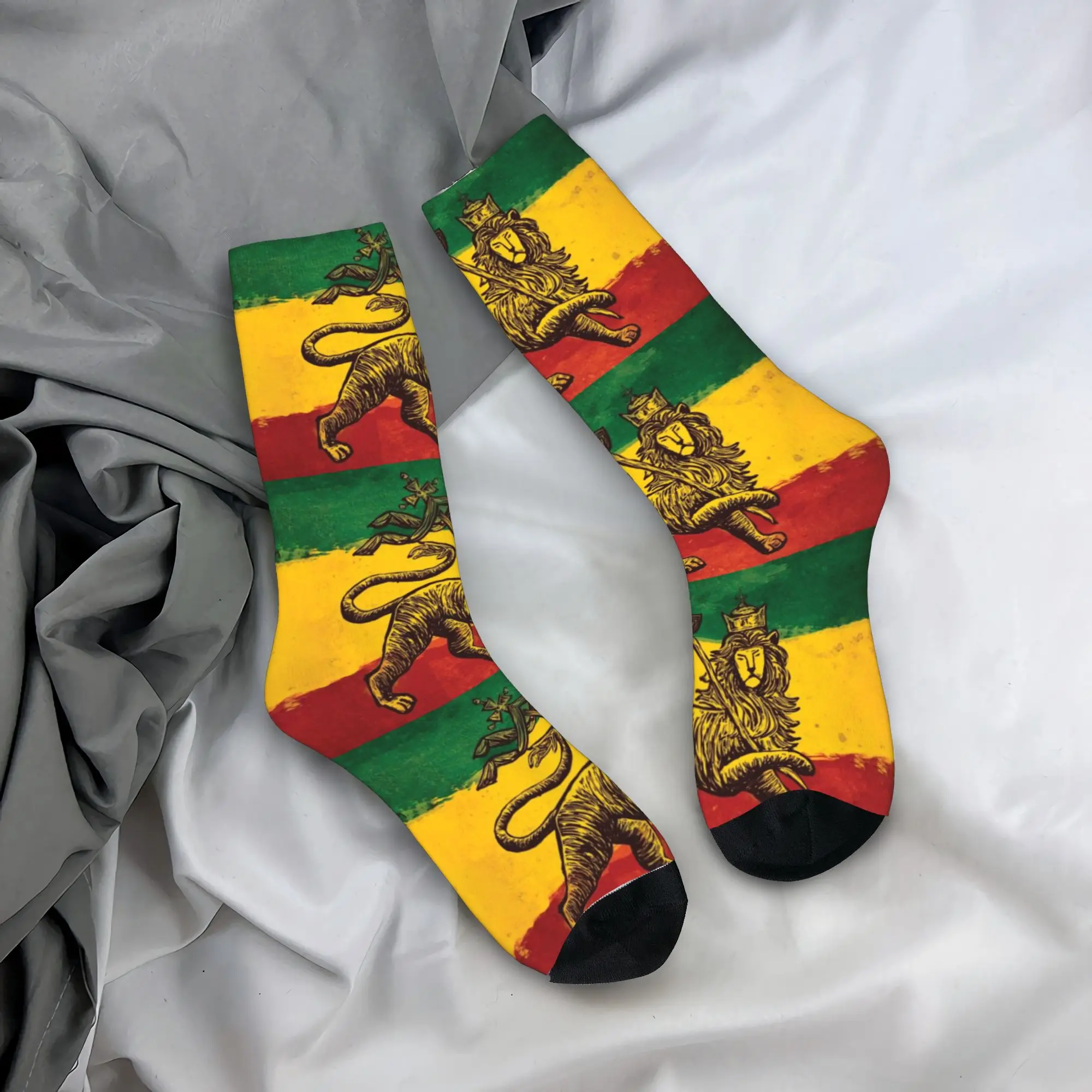 Custom Rasta Flag Lion of juda - Dress Sock Men 评论和价格