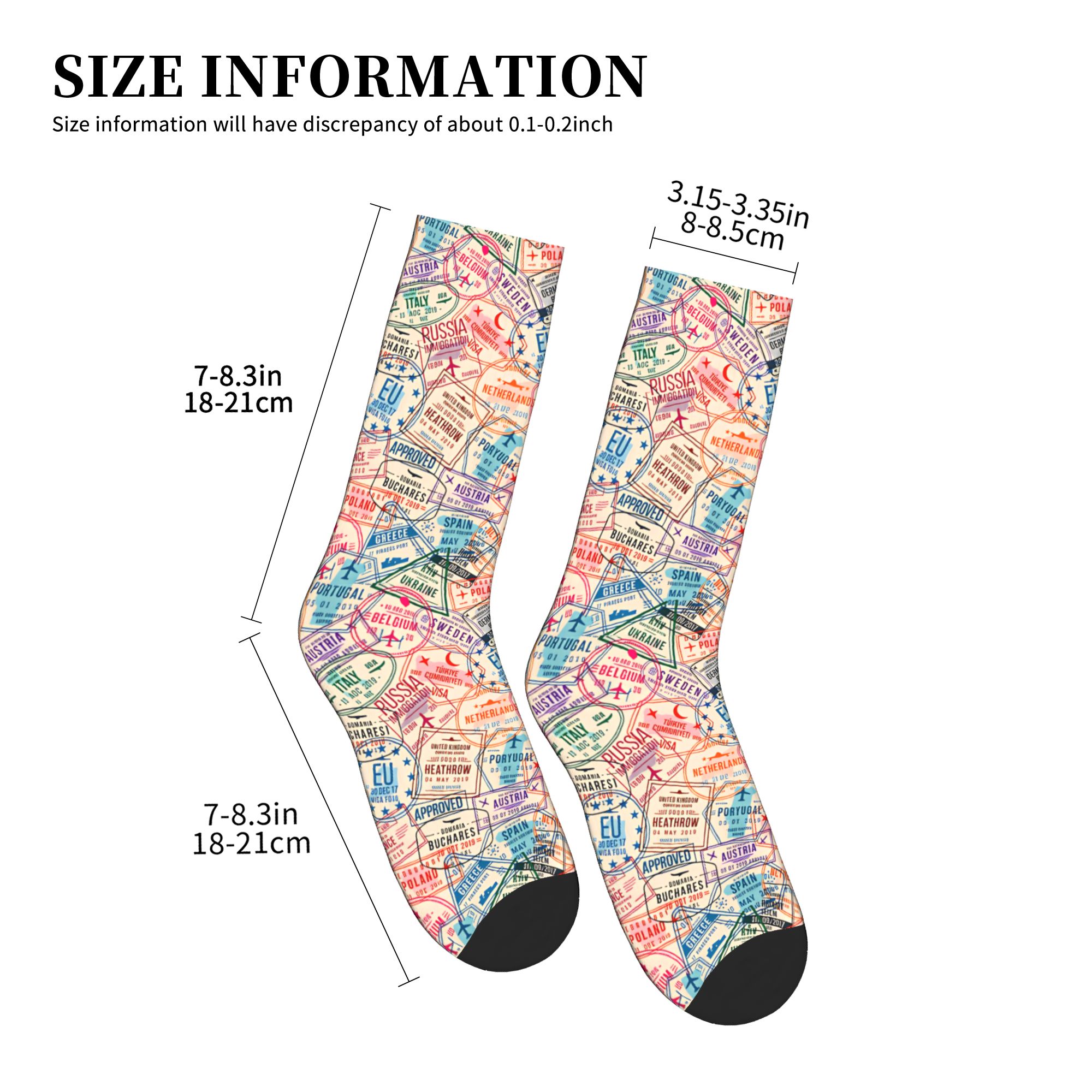 Pastel Europe Travel Collage P - Dress Sock Men 评论和价格